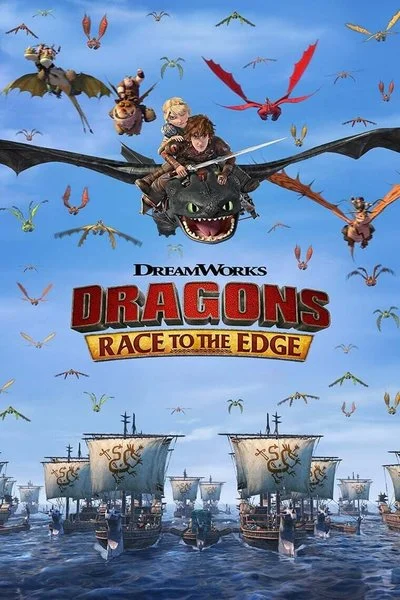 Poster Dragons: Race to the Edge
