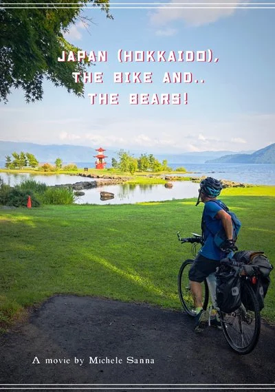 Poster Japan (Hokkaido), the Bike and the Bears