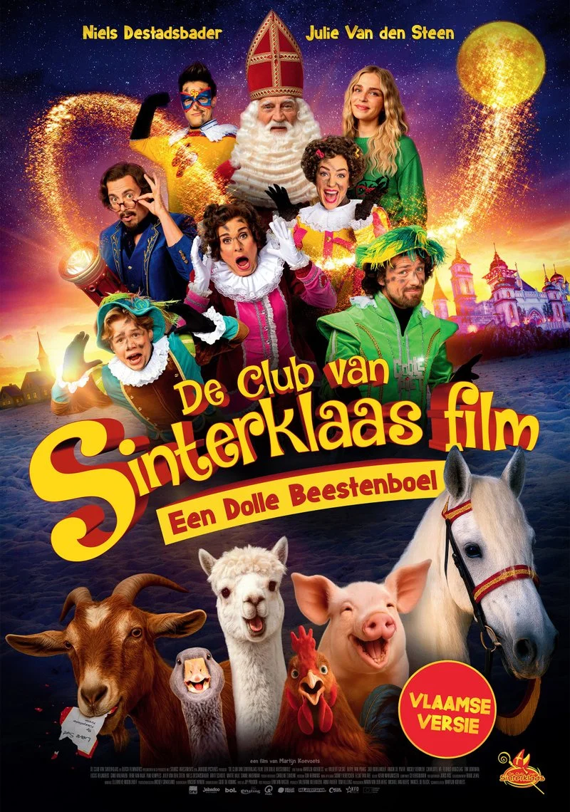 Affiche de De Club van Sinterklaas - Een Dolle Beestenboel