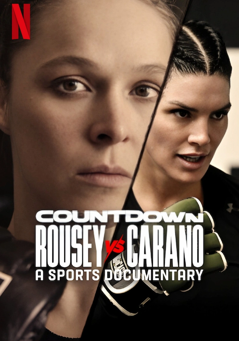 Poster van Countdown: Rousey vs. Carano
