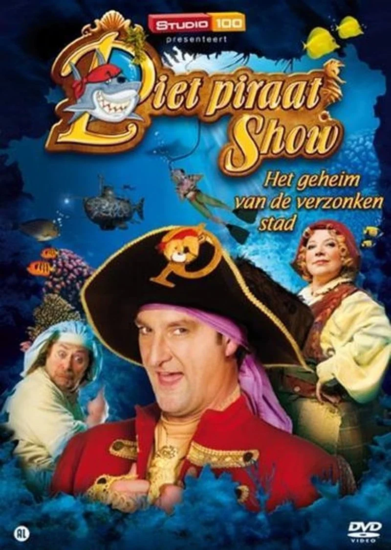 Poster van Piet Piraat & het Geheim van de Verzonken Stad