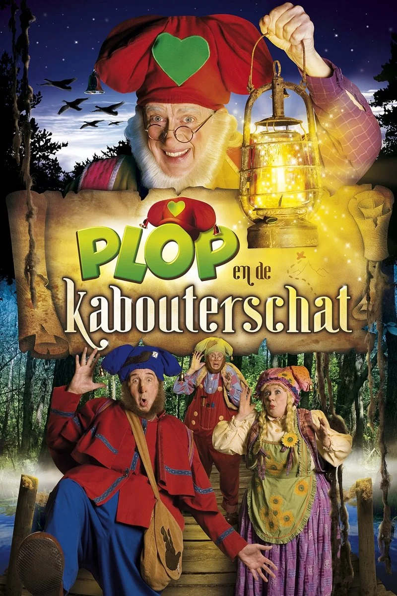 Poster van Kabouter Plop en de Kabouterschat