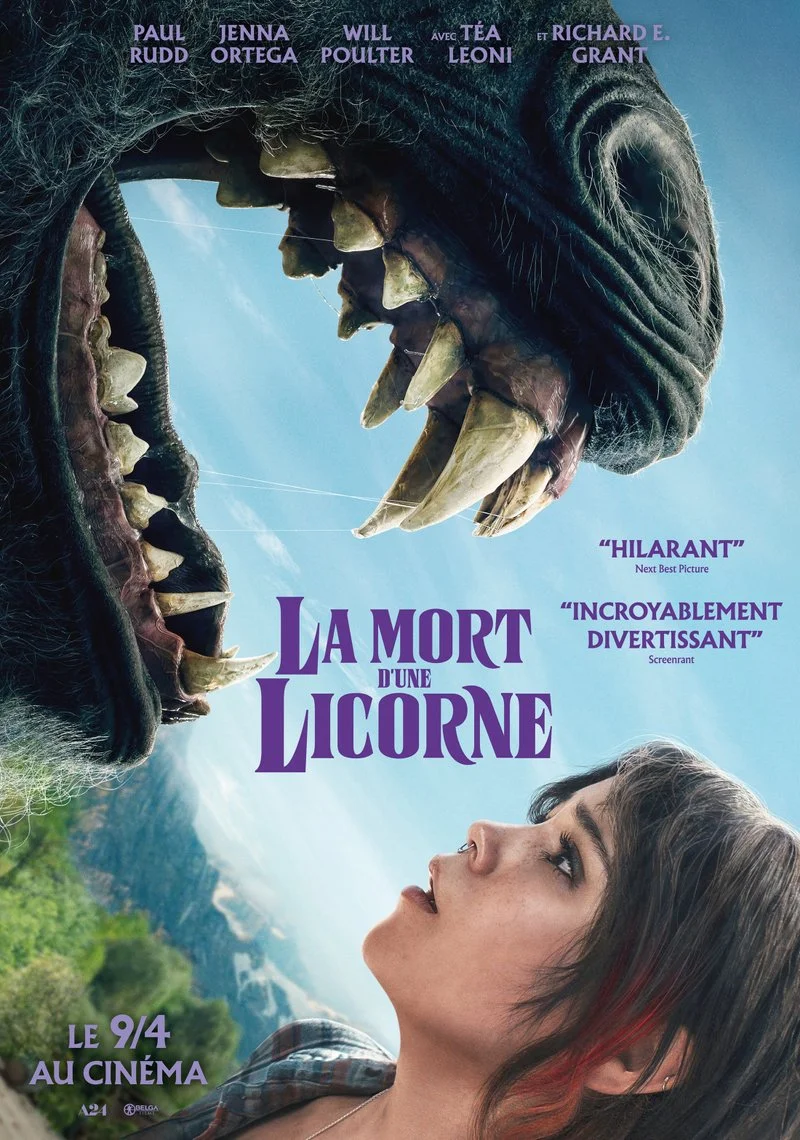 Affiche de La mort d'une licorne