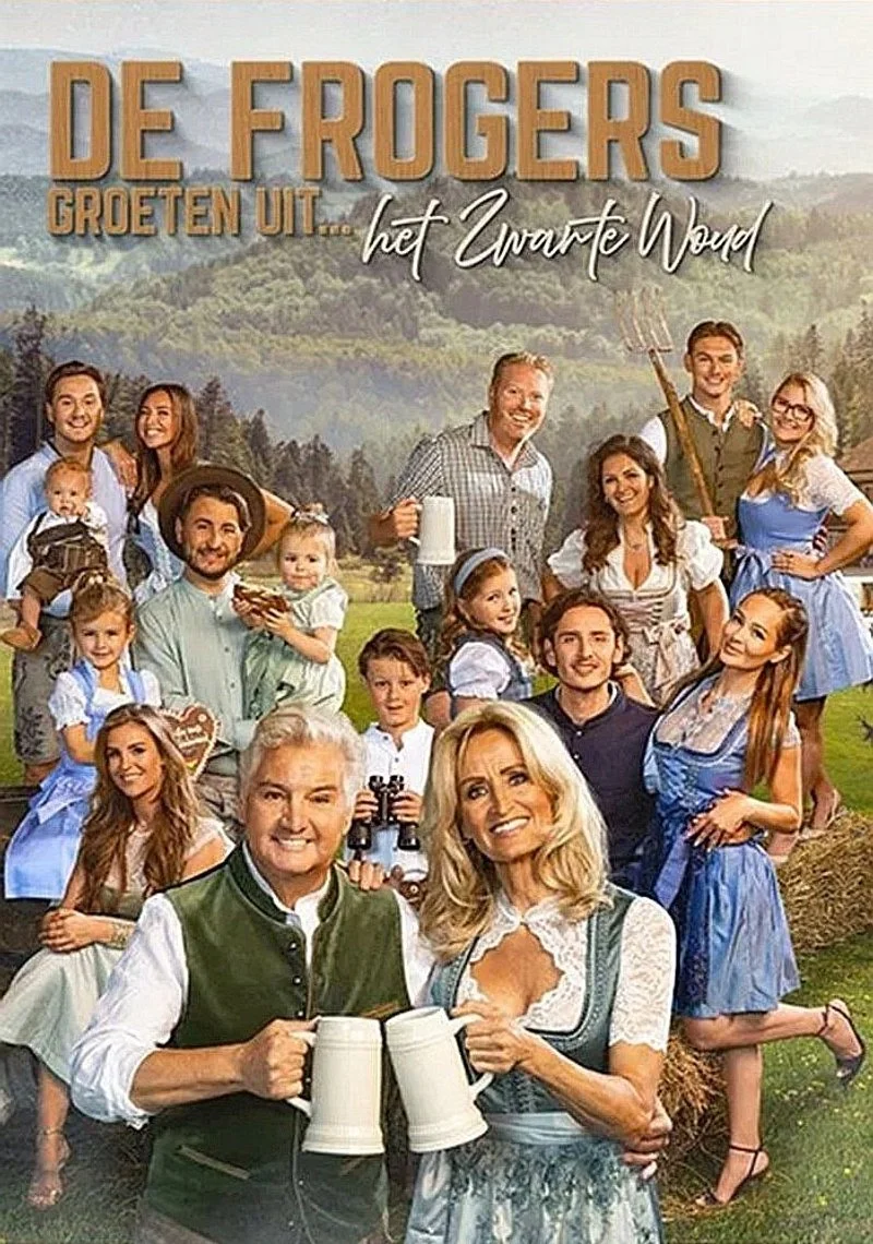 Poster van De Frogers: Groeten Uit ...