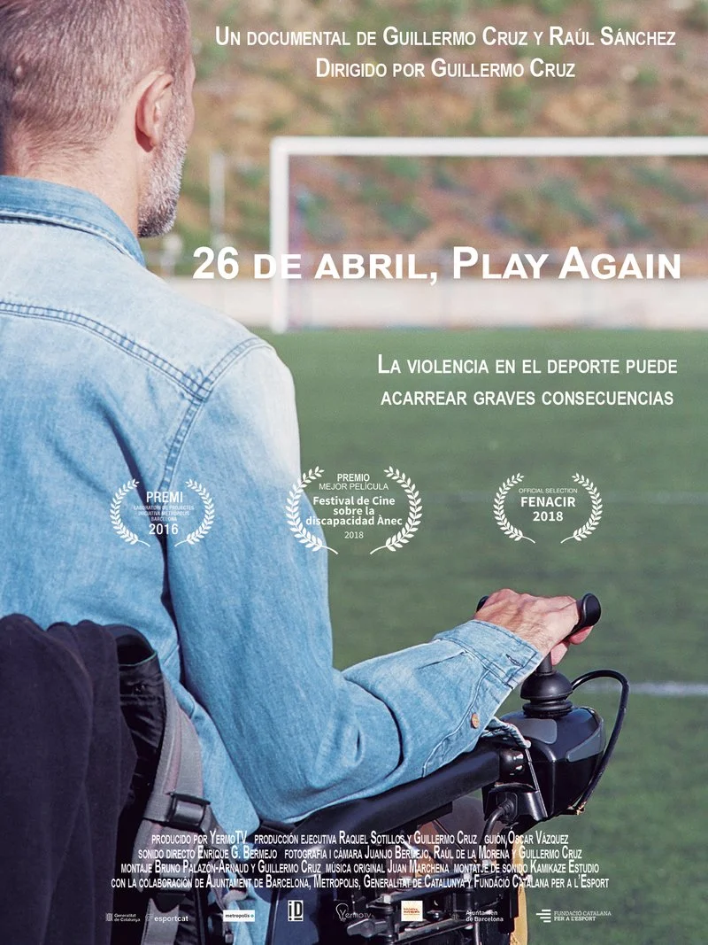 Poster van 26 de abril - Play Again