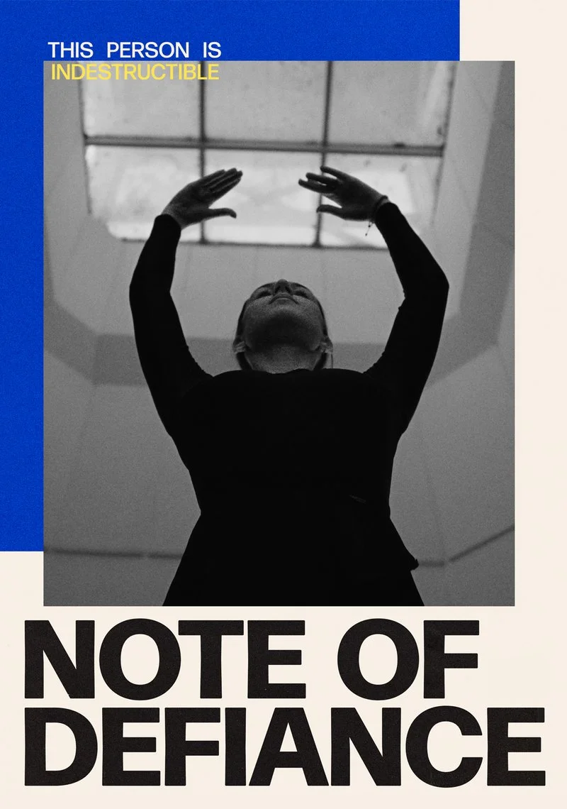 Poster van Note Of Defiance