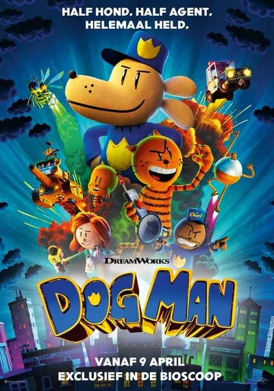 Poster Dog Man
