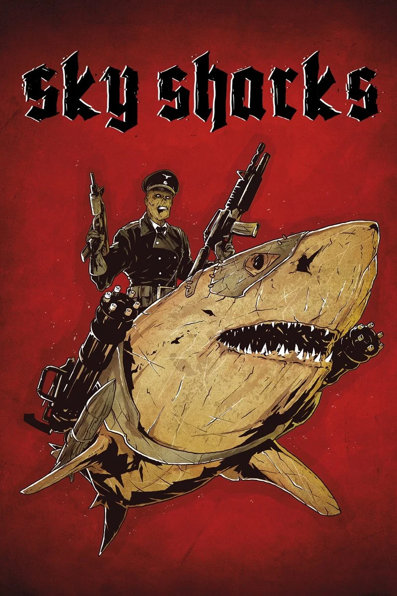 Poster van Sky Sharks