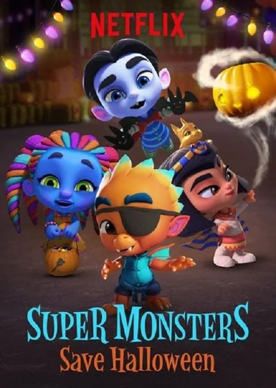 Poster Super Monsters Save Halloween