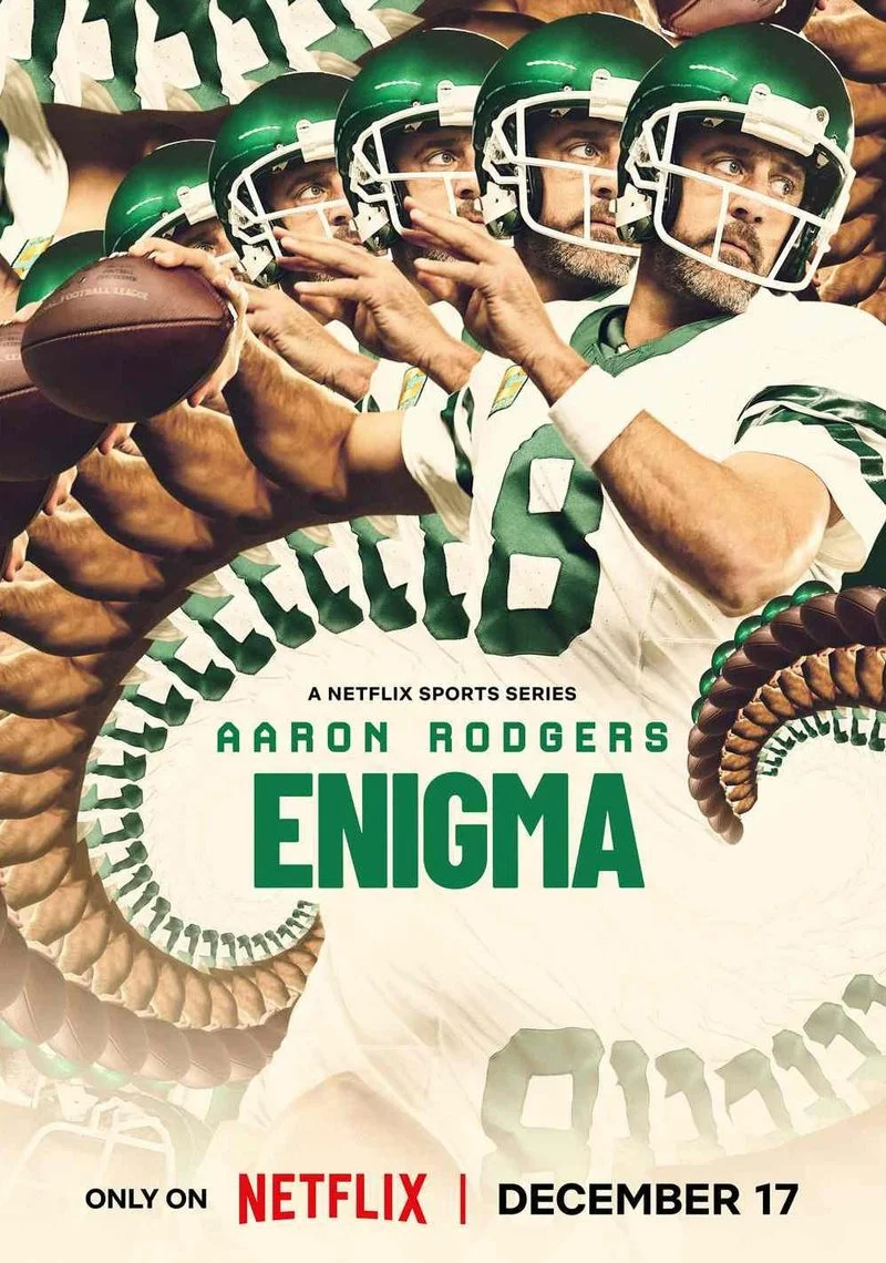 Poster van Aaron Rodgers: Enigma