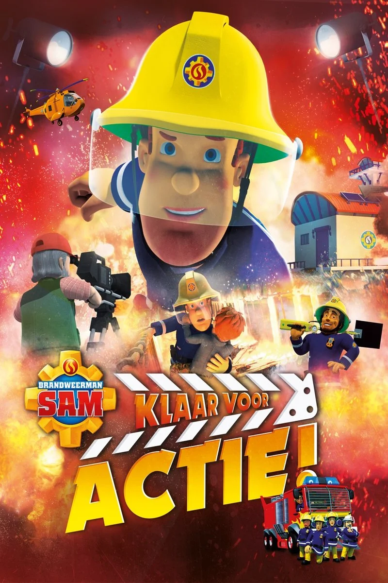 Poster van Brandweerman Sam: Klaar voor Actie!