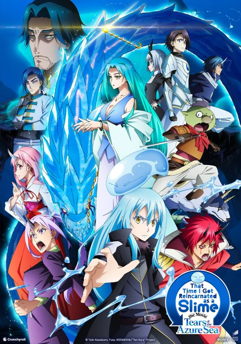Poster van That Time I Got Reincarnated as a Slime the Movie: Tears of the Azure Sea