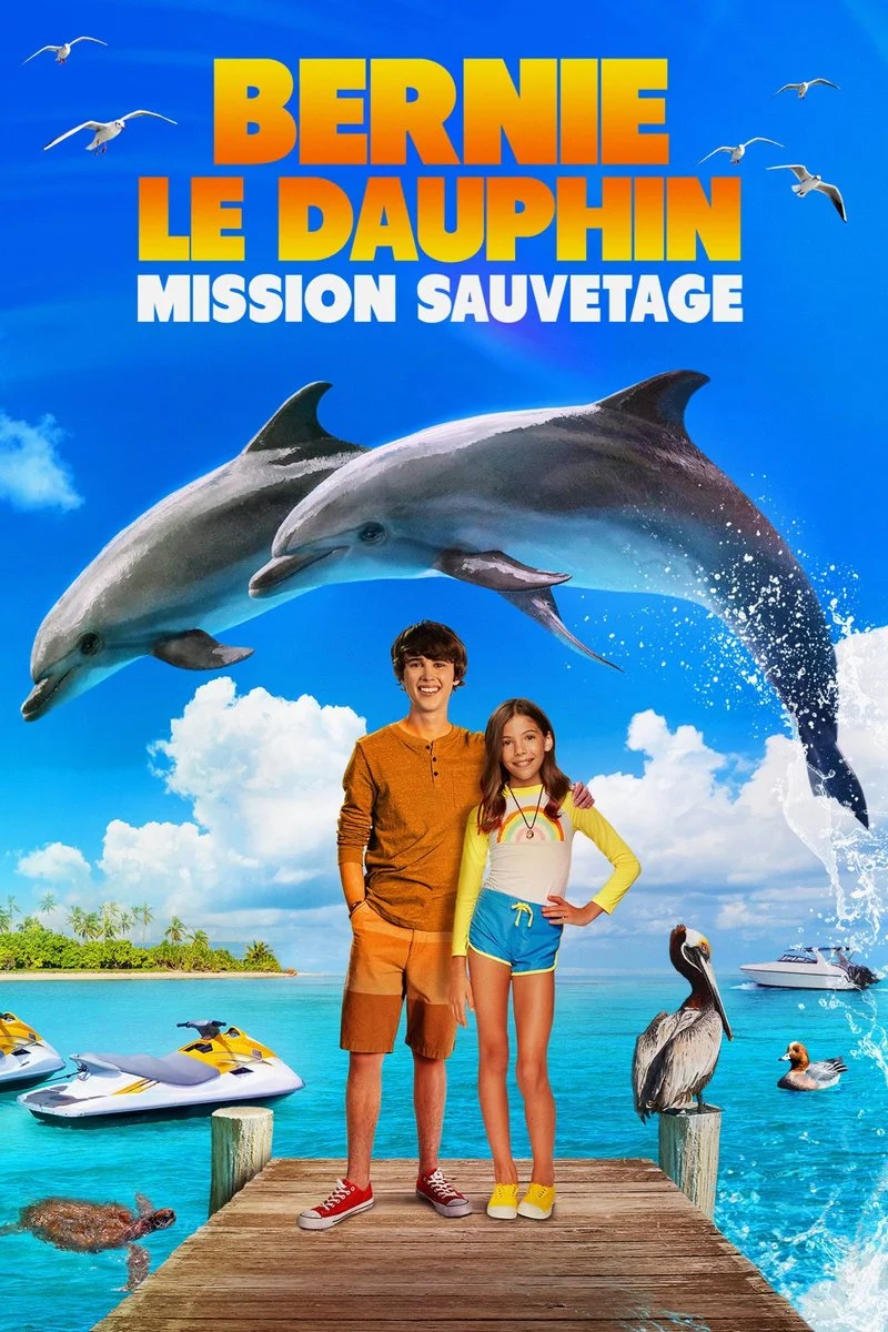 Affiche de Bernie le dauphin : Mission sauvetage