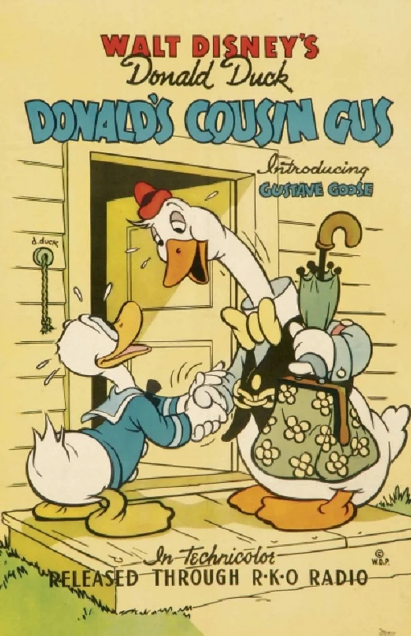 Poster van Donald's Cousin Gus
