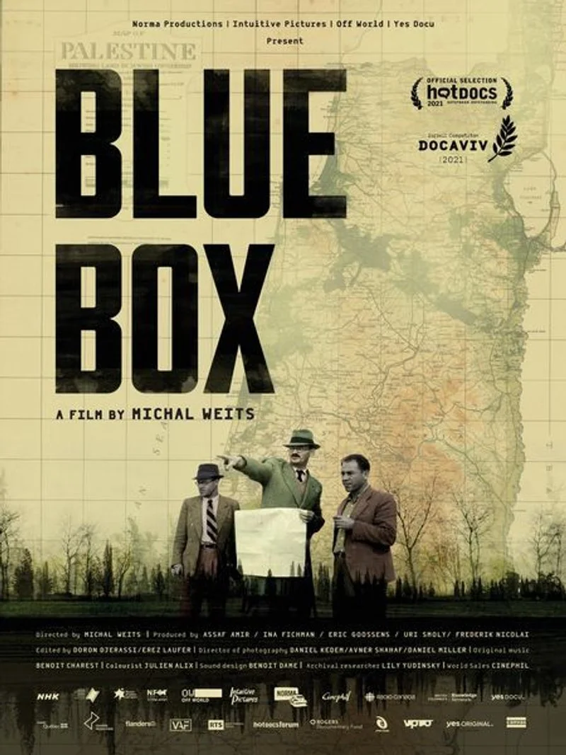 Poster van Blue Box