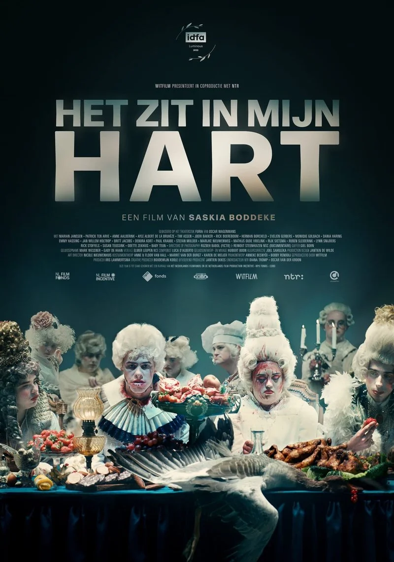 Poster van Het zit in mijn hart