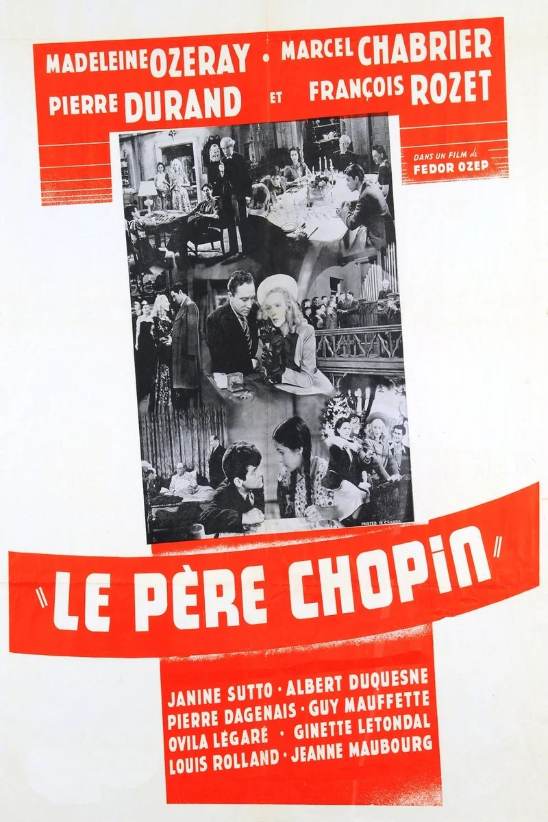 Poster van Le père Chopin