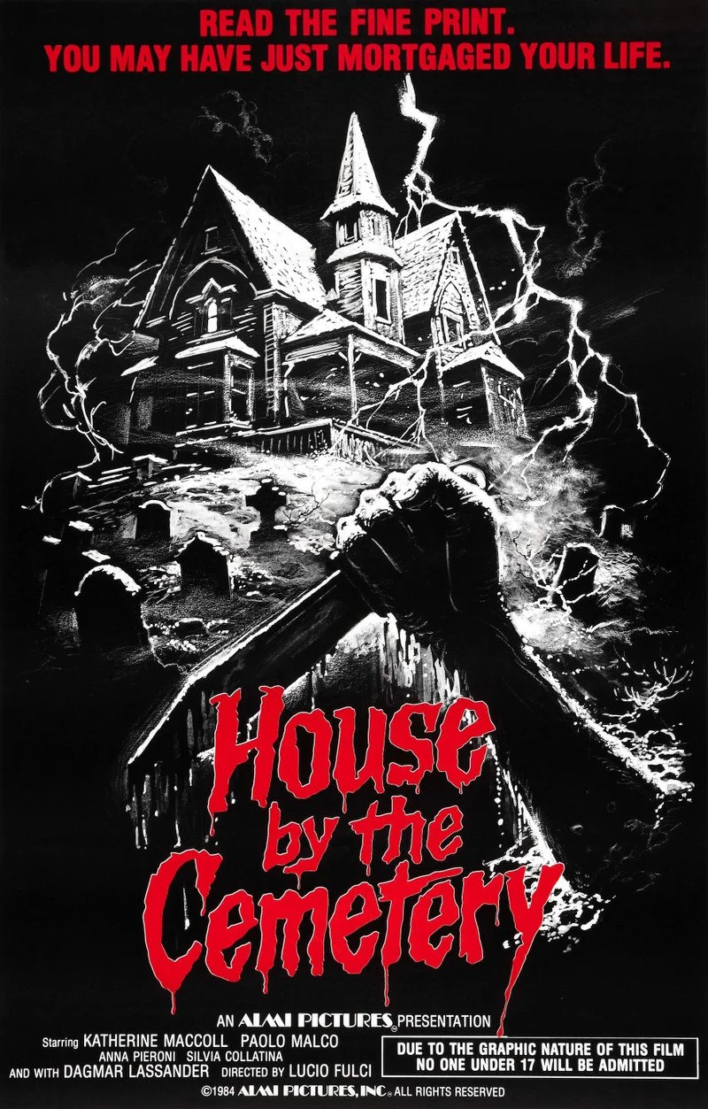 Poster van The House by the Cemetery
