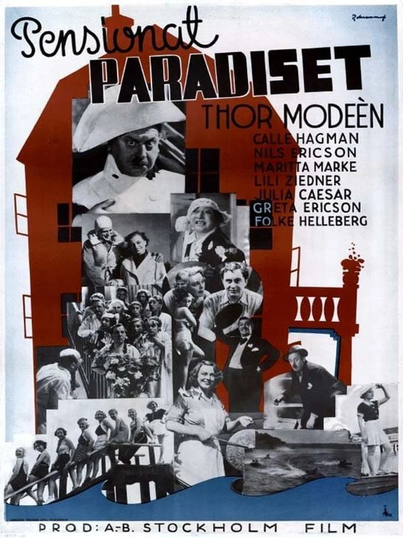 Affiche de À l’auberge du paradis