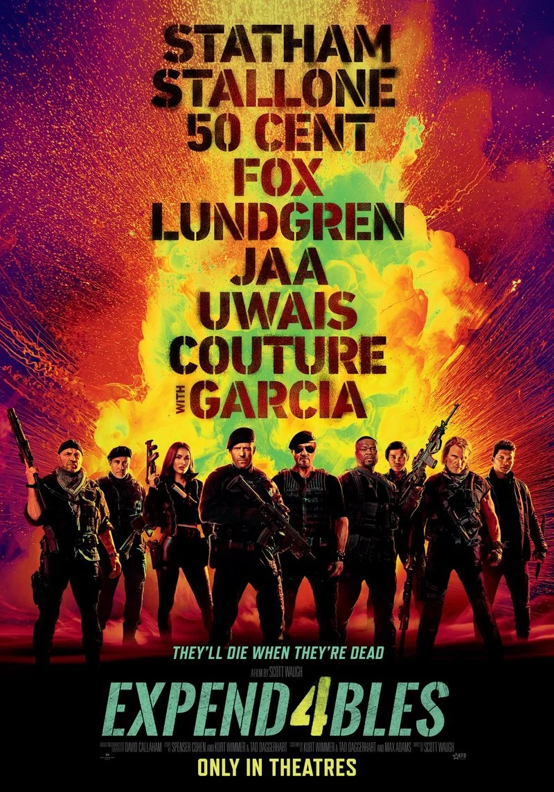 Poster van Expend4bles