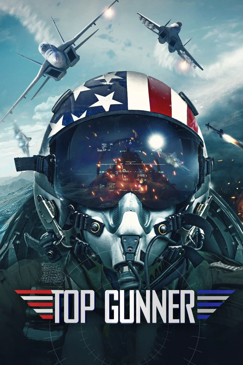 Poster van Top gunner