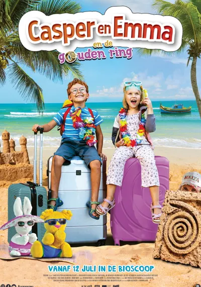 Poster Casper en Emma en de Gouden Ring