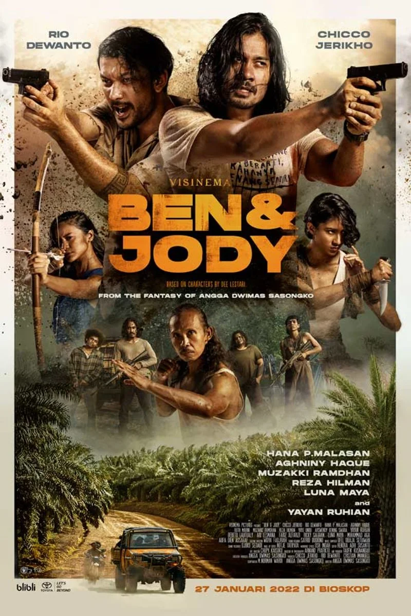 Poster van Ben & Jody