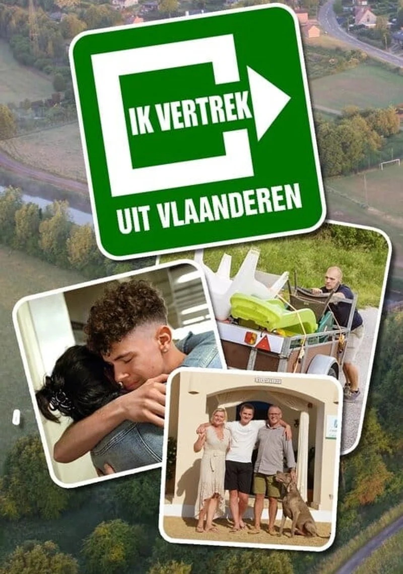 Affiche de Ik Vertrek uit Vlaanderen