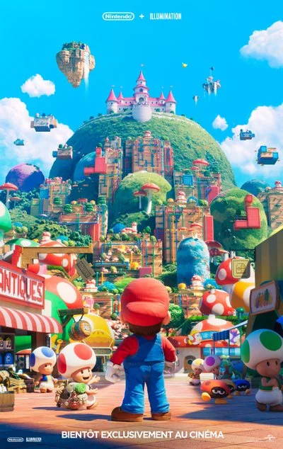 Affiche Super Mario Bros Le Film
