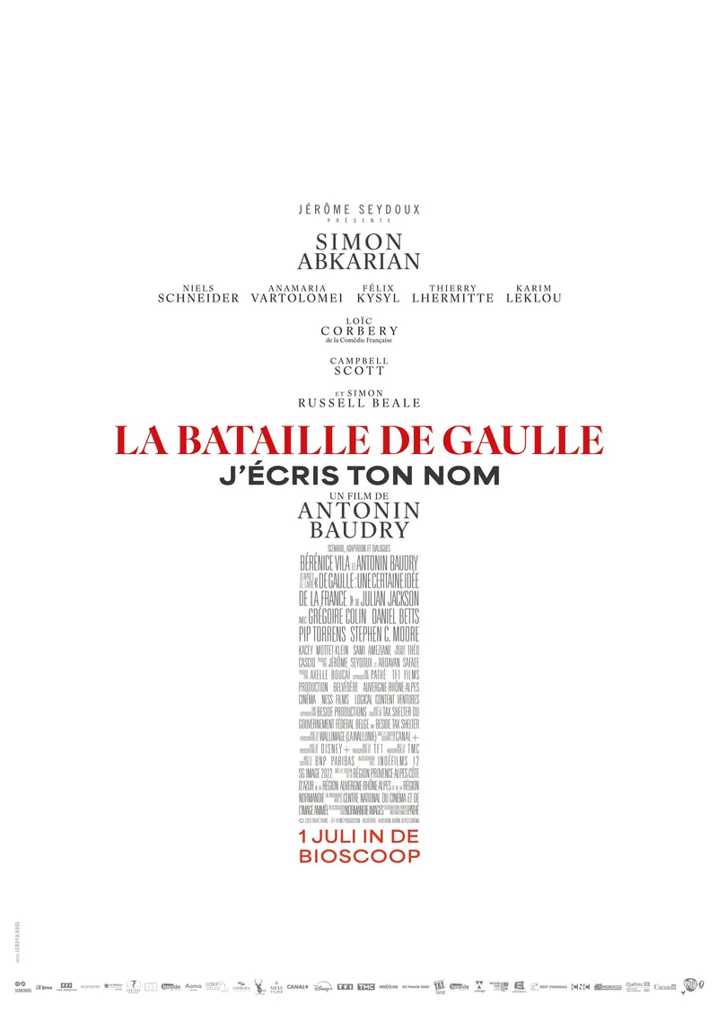 Poster van De Gaulle: Résistance