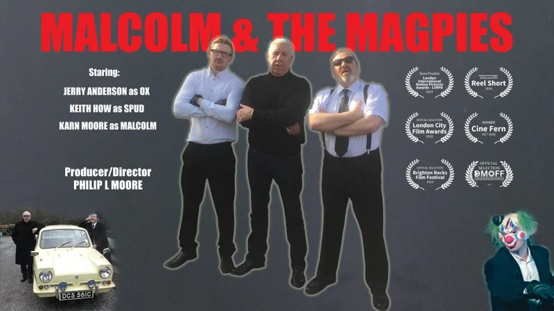 Poster van Malcolm and the Magpies