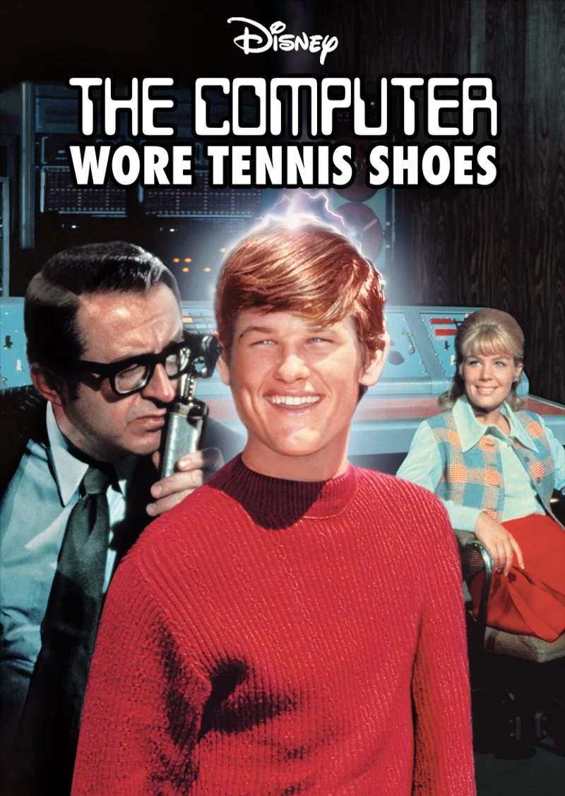 Poster van The Computer Wore Tennis Shoes