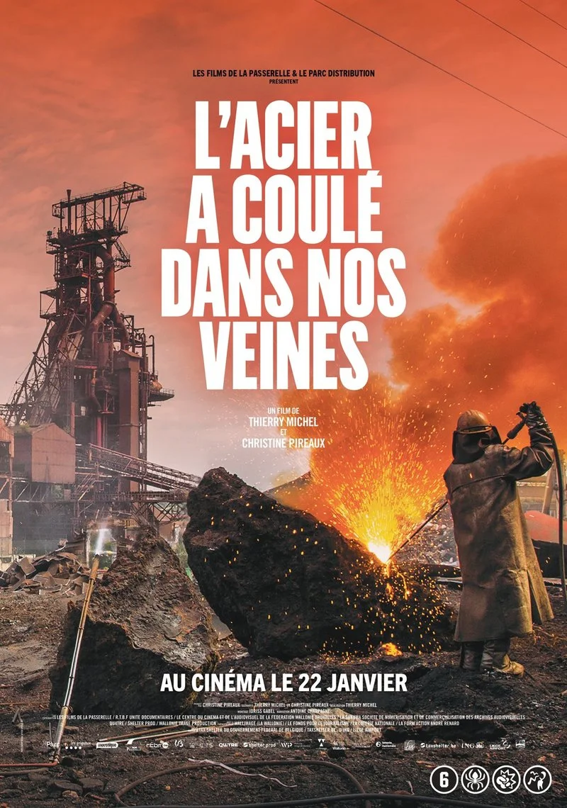 Poster van L'Acier a coulé dans nos veines