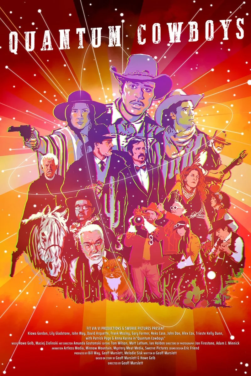 Poster van Quantum Cowboys