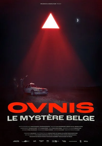 Affiche Ufo's boven België