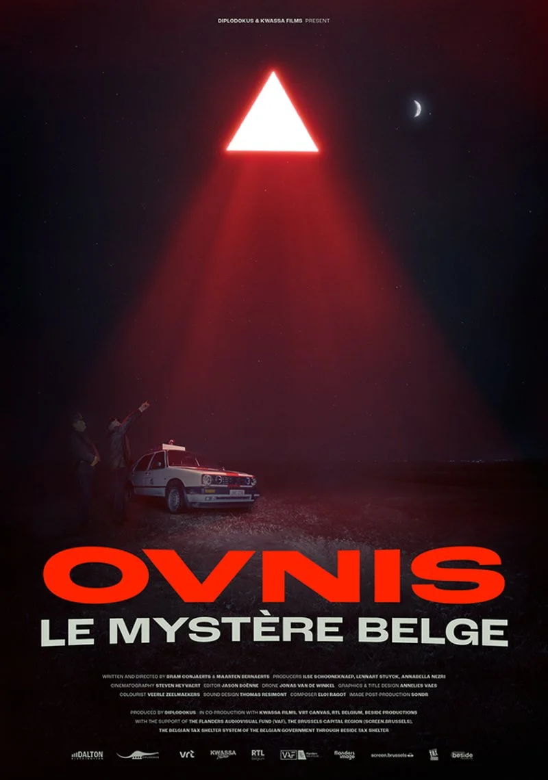 Affiche de Ufo's boven België