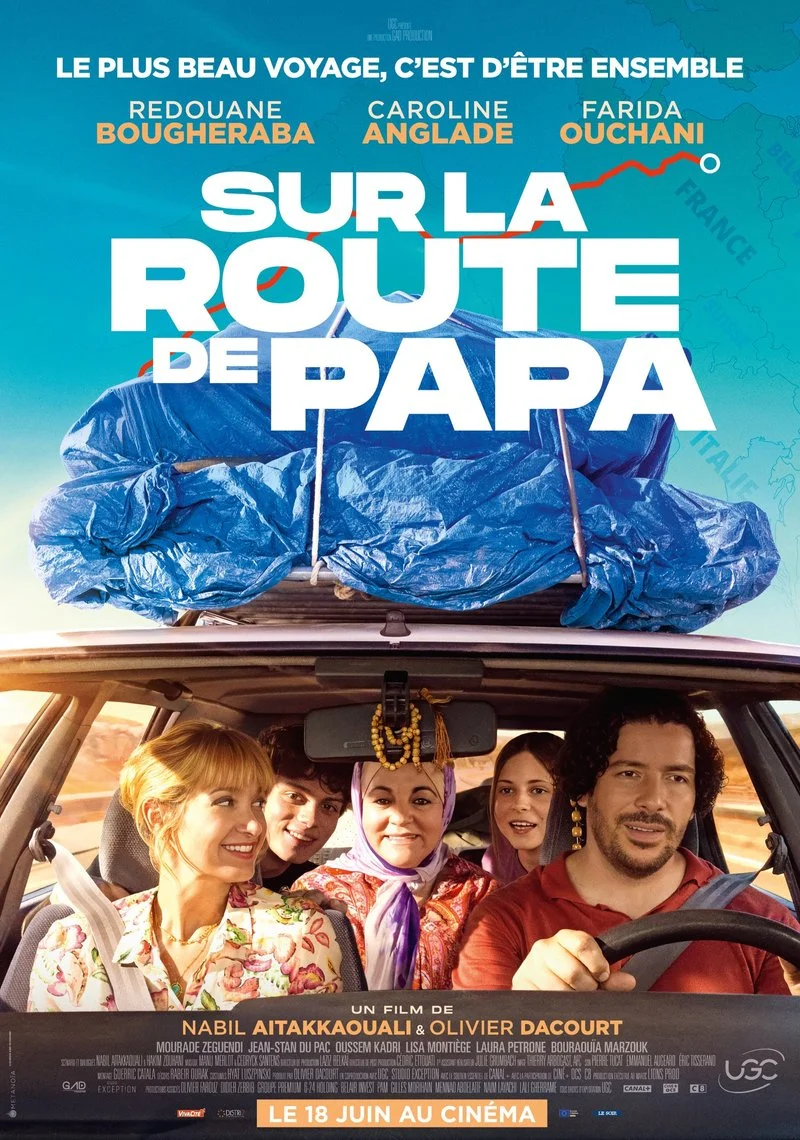 Affiche de Sur la route de papa