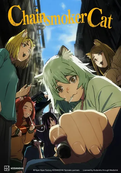 Poster Chainsmoker Cat