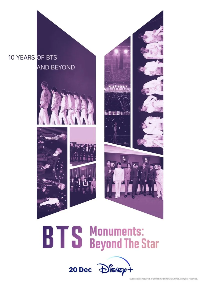 Poster van BTS Monuments: Beyond The Star