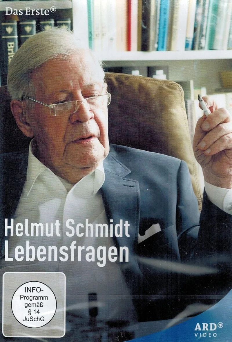 Affiche de Helmut Schmidt -- Lebensfragen