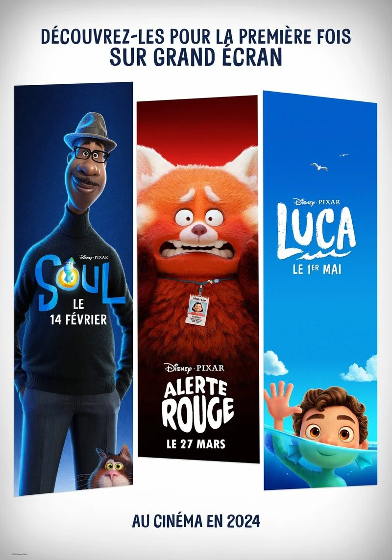 Affiche de Pixar au cinéma