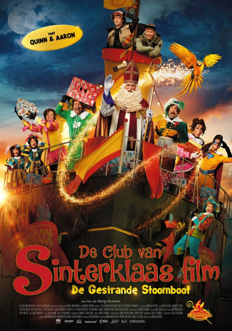 Affiche de De Club Van Sinterklaas: De Gestrande Stoomboot