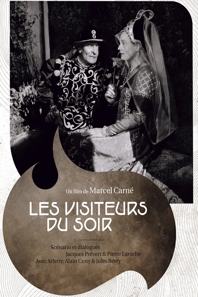 Poster van Les visiteurs du soir
