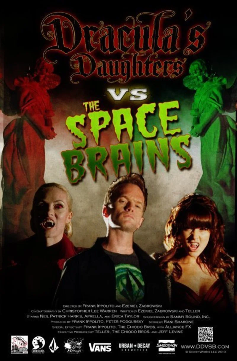 Affiche de Dracula's Daughters vs. The Space Brains