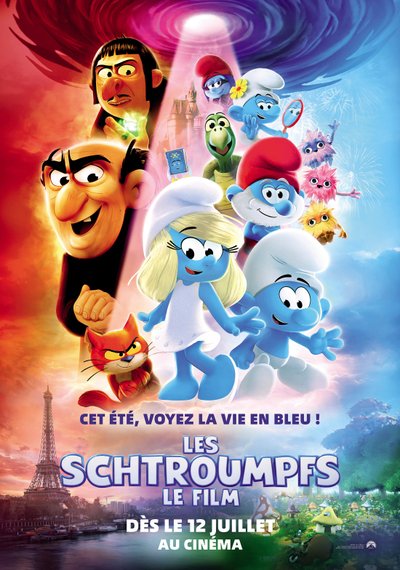 Affiche Les Schtroumpfs - Le Film