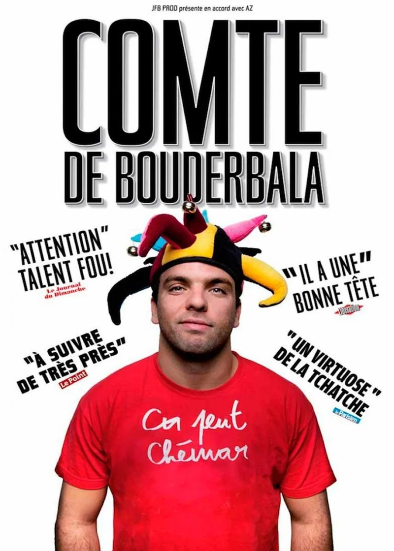 Poster van Le Comte de Bouderbala