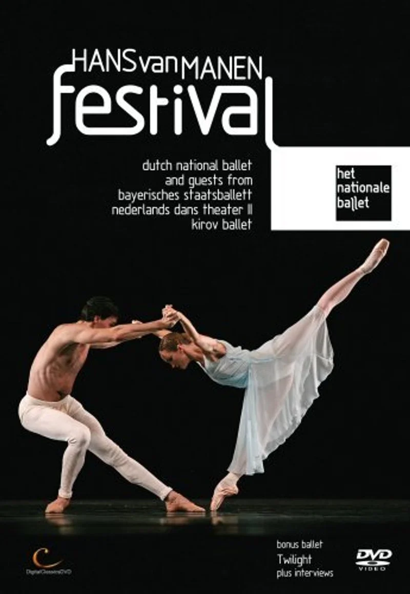 Poster van Hans Van Manen Festival
