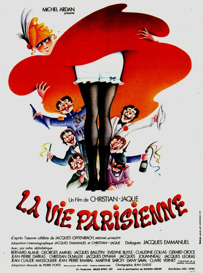 Affiche de LA VIE PARISIENNE