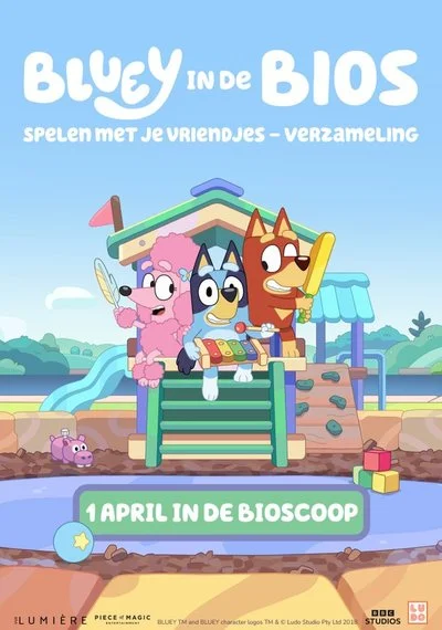 Poster Bluey at the Cinema: Playdates with Friends Collection