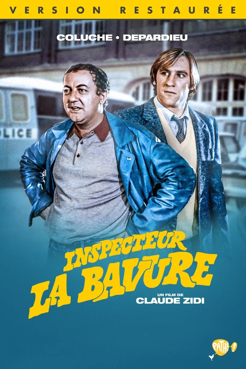 Poster van Inspecteur la bavure